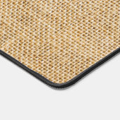 Burlap写真素朴画像クラゲデザイン デスクマット (コーナー)