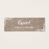 Burlap & 華美Corners、Script、Drinkチケット (裏面)