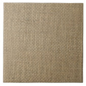 Burlap in Natural Beige タイル (正面)