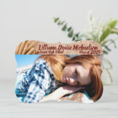 Burlap Sack Countでの5時間365日のシニア・アナウンス 案内状 (スタンド正面)