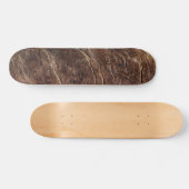Burled Wood Nature's Beauty スケートボード (横)