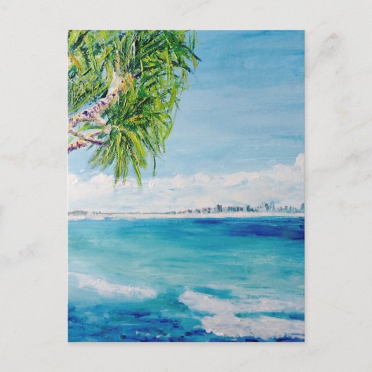 Burleighヘッズビュー ポストカード (正面)