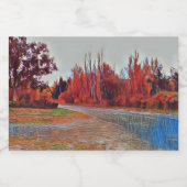 Burleigh秋絵を描ミニリカーボトルラベルセット リキュールボトルラベル (シングルラベル)