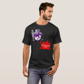 Burlesonの野球のヒョウのLil BroのTシャツ Tシャツ (正面フル)