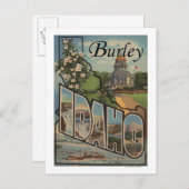 Burley, IdahoLarge Letter ScenesBurley, ID ポストカード (正面/裏面)