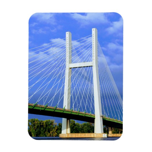 Burlington、アイオワ橋からIL マグネット (縦)