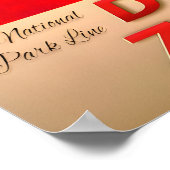 Burlington Iowa Denver Zephyrs Burlington Route ポスター (角)