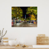 Burlington, Vermont cityscape, ポスター (キッチン)