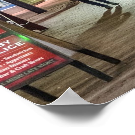 Burlington, Vermont cityscape, ポスター (角)