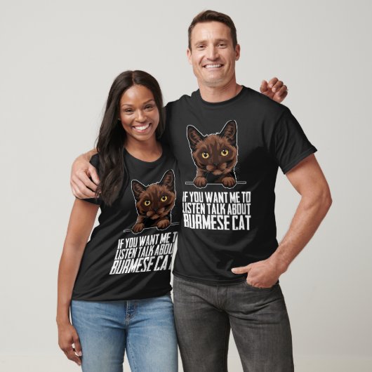 Burmese Burmese cat Burmese mother Tシャツ (ユニセックス)