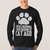 Burmese  Burmese kitten Tシャツ (正面)