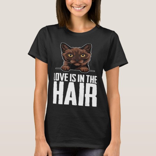 Burmese cat Burmese dad Burmese 1 Tシャツ (正面)
