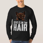 Burmese cat Burmese dad Burmese 1 Tシャツ (正面)
