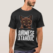 Burmese cataholic tシャツ (正面)