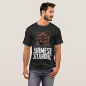 Burmese cataholic tシャツ (正面フル)