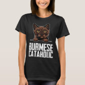 Burmese cataholic tシャツ (正面)