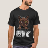 Burmese cats  Burmese  Burmese kitten Tシャツ (正面)