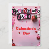 Burn Book Galentine's Day 招待状 (裏面)