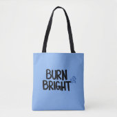 Burn Bright All Over Print Tote トートバッグ (正面)