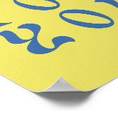 Burn for You – Retro Bold Typography Poster ポスター (角)