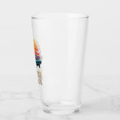 burn rubber, not your soul タンブラーグラス (左)