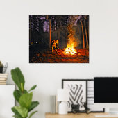  BURN SEASON Poster ポスター (ホームオフィス)