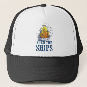 Burn the ships, For King and Country fan art キャップ