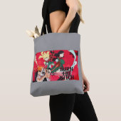 Burn the Witch Tote Bag – Spooky Halloween Accesso トートバッグ (クローズアップ)