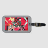 Burn the Witch Tote Bag – Spooky Halloween Accesso ラゲッジタグ (正面横)