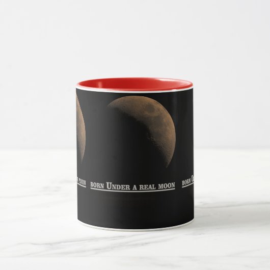 Burn Under a Real Moon Mug マグカップ (中央)