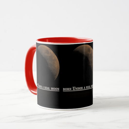 Burn Under a Real Moon Mug マグカップ (正面左)