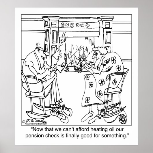Burn Your Pension Check to 保 Warm ポスター (正面)