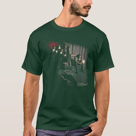 Burna Boy No Sign of Weakness レトロな友達 Tシャツ (正面)