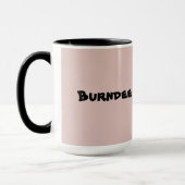 Burndeeは最も最高のなマグです マグカップ (左)