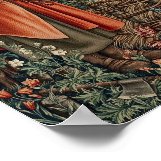 Burne-Jones – マグィ崇拝 ポスター (角)