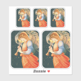 Burne-Jones Angel遊のflageolet 1878 CC1153 シール