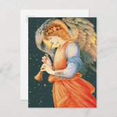 Burne-Jones Angel遊のflageolet CC1130 ポストカード (正面/裏面)