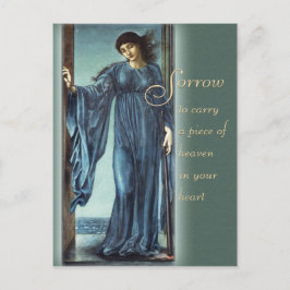 Burne-Jones Night CC0562慰める言葉はがき ポストカード
