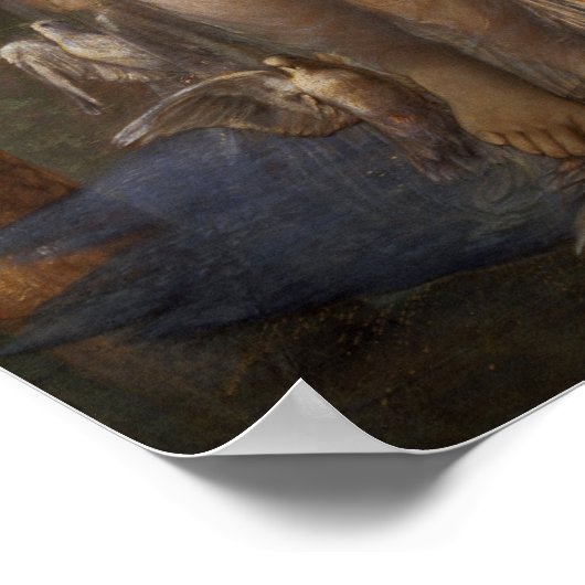 Burne-Jones - PygmalionとGodhead ポスター (角)