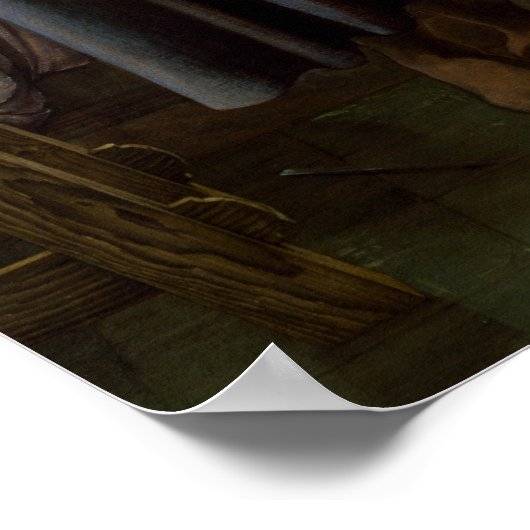 Burne-Jones - Pygmalion, Hand Refrains ポスター (角)