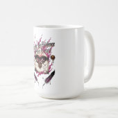 Burned the Evidence Feels Great T-Shirt | Charred コーヒーマグカップ (正面右)