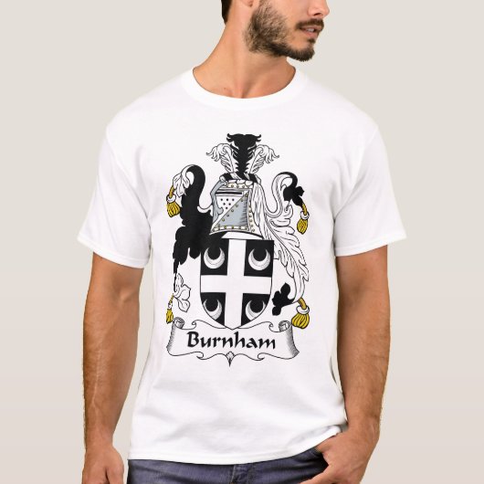 Burnhamの家紋 Tシャツ (正面)