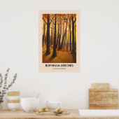 Burnham Beeches Travel Poster ポスター (キッチン)