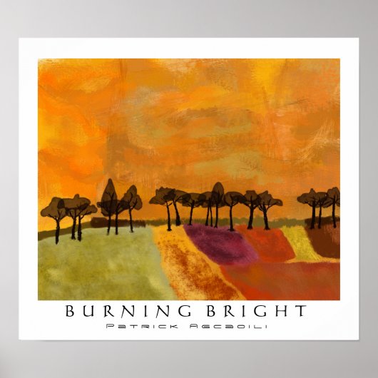 Burning Bright ポスター (正面)