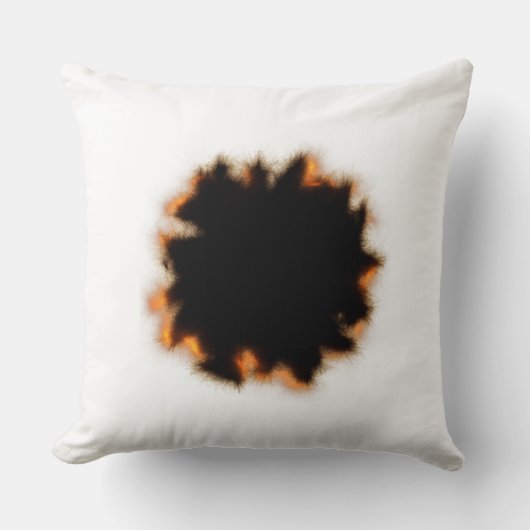 Burning Hole クッション (正面)