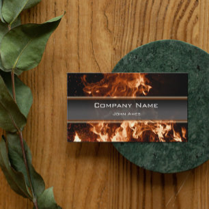 Burning Inferno Business Card 名刺