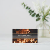 Burning Inferno Business Card 名刺 (スタンド正面)