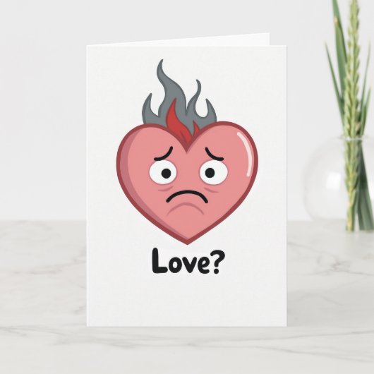 Burning Love Heartbreak Card カード (正面)