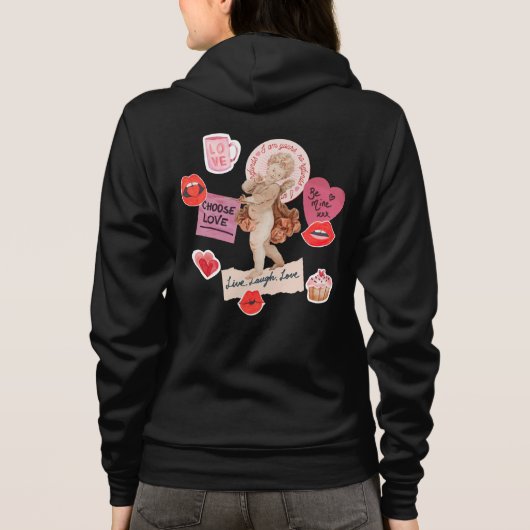 Burning Secrets パーカ (裏面)