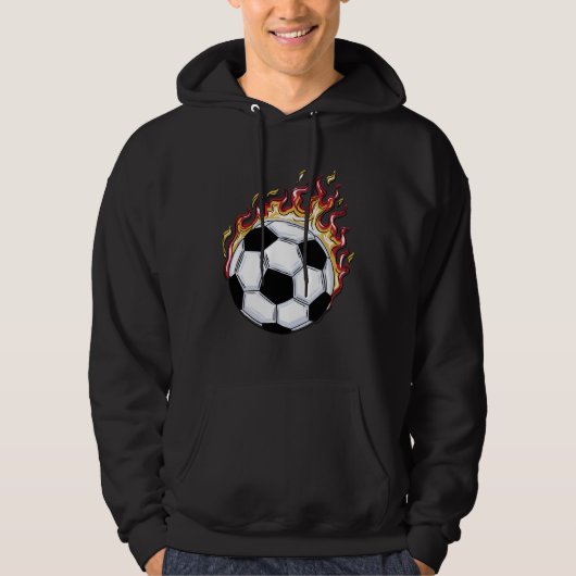 Burning Soccer パーカ (正面)